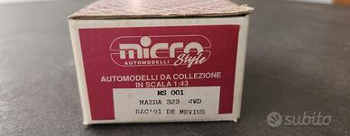 Mazda 323 4WD RAC 91 Micro Style 1:43 MS001