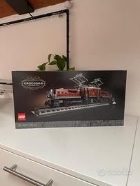 Lego Locomotiva coccodrillo Motorizzabile +OMAGGIO