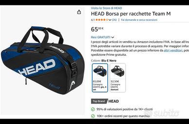 Borsa da tennis taglia M