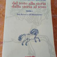 dal testo alla storia dalla storia al testo vol. c