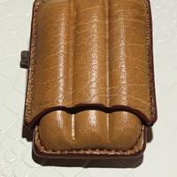 portasigari per 3 toscanelli ammezzati, fatto a ma