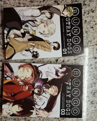 BUNGO STRAY DOGS 01 E 03 IN INGLESE