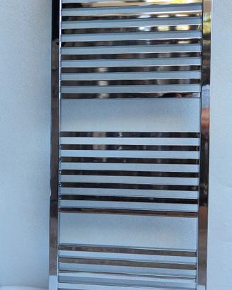 Scaldasalviette Bagno Acciaio Cromato Lucido