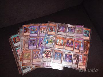 lotto carte rare Yu gi oh