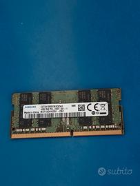 Ram per notebook 16gb