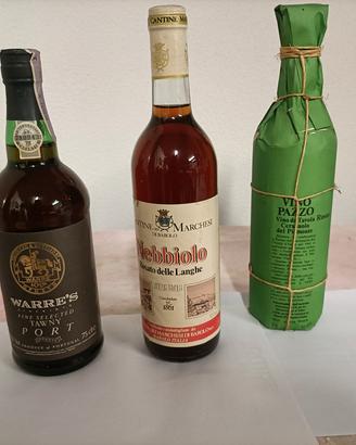 bottiglie vino, porto e grappe italiano e straniro