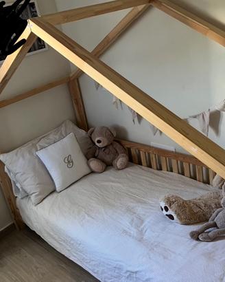 Letto in legno  bambino mon lit cabane