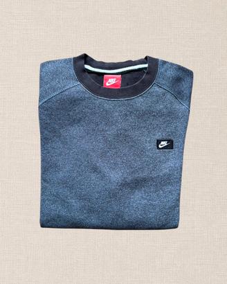 Felpa girocollo Nike colore grigio/nero taglia L
