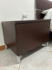 mobile camera da letto più comodini in omaggio