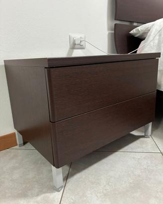 mobile camera da letto più comodini in omaggio