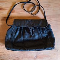Pochette Trussardi nera, vintage.