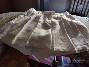 Bermuda Sisley taglia 40 ,lino 100 per 100