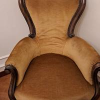 due poltrone barocco piemontese 