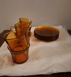 Set 6 tazze Duralex vintage 
