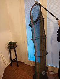 Cesto porta pesce in rete 
