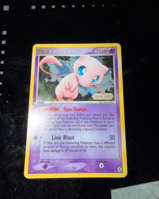 Mew legend maker carta pokemon