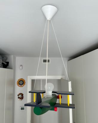 Lampadario ad elicottero per cameretta bambini