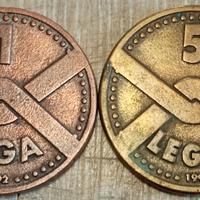 #1401 – 2 Monete di Fantasia LEGA NORD