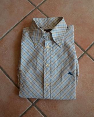 Camicia Etro Milano a quadri Vintage