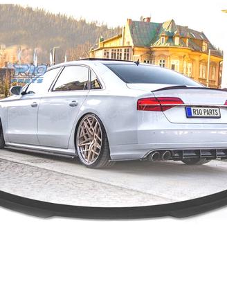 SPOILER AUDI A8 D4 09-17 NERO OPACO