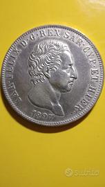 scudo argento CARLO FELICE 1827