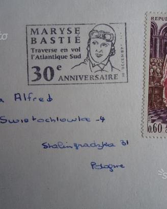 Maryse Bastiè marcofilia