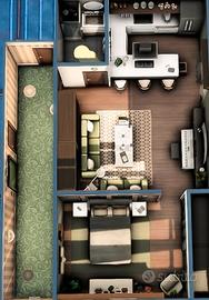 Confortevole trilocale a Marchirolo