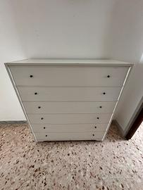 Letto in cassettiera