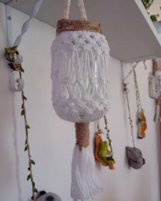 Lanterne in macrame