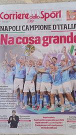 Corriere dello Sport -vittoria scudetto Napoli