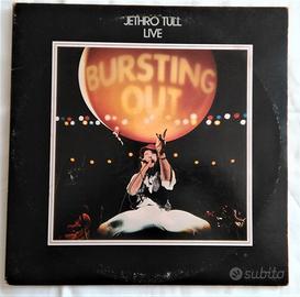 Due vinili di Jethro Tull Live "Bursting out"
