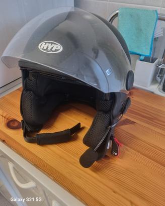 casco da uomo con interfono 