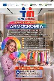 Corso gratuito di armocromia