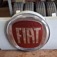Insegna luminosa FIAT originale (Logo + Scritta)