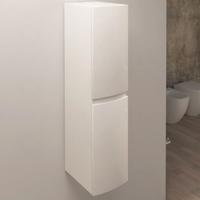 Colonna/Pensile bagno bianco lucido