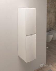 Colonna/Pensile bagno bianco lucido
