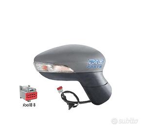 SPECCHIO COMPLETO DESTRO FORD FIESTA 08-12 PIEGHEV