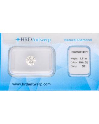 1,11  ct. di Diamante Naturale  Brillante HRD