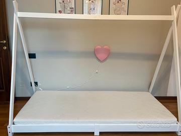 Letto montessoriano compreso di materasso