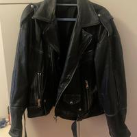 Giacca Chiodo Vera Pelle MSM STUDIO TG M e