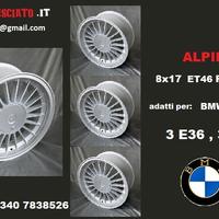 Cerchi Alpina 17 pollici 8x17 BMW E36 E46