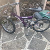 Bici bimbo viola