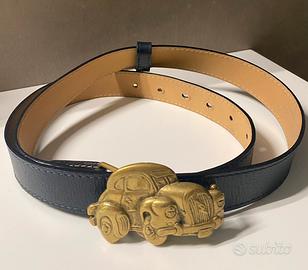 Cintura in vera pelle unisex