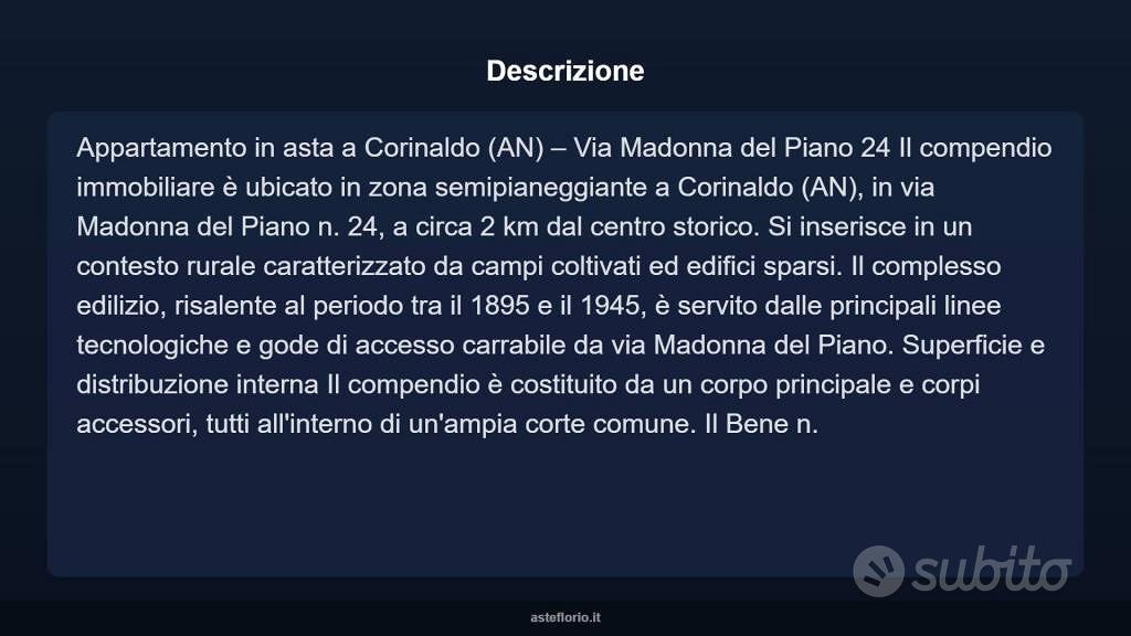 Appartamento – Corinaldo, Madonna del Piano - Vista 4