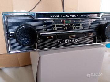 autoradio Becker  Monza vintage 
