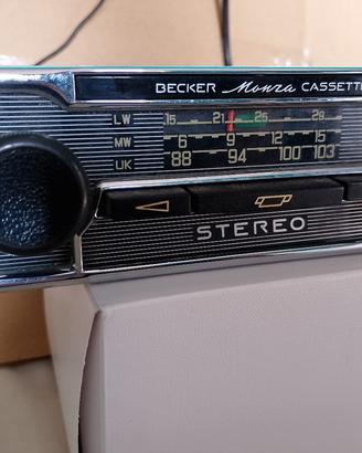 autoradio Becker  Monza vintage 