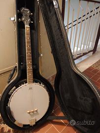 Banjo Tenore 4 corde TENNESSEE con custodia