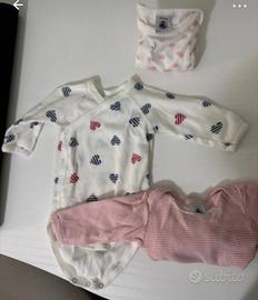 3 Body manica lunga petit bateau