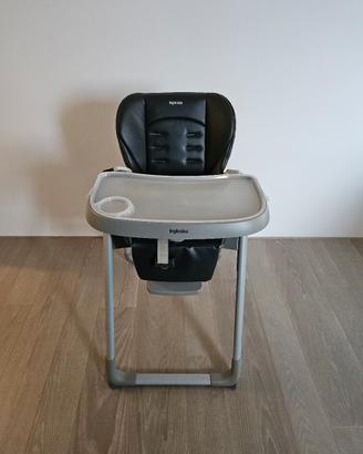 Inglesina My Time seggiolone pappa colore grigio