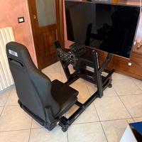 Simulatore di guida next level gt elite